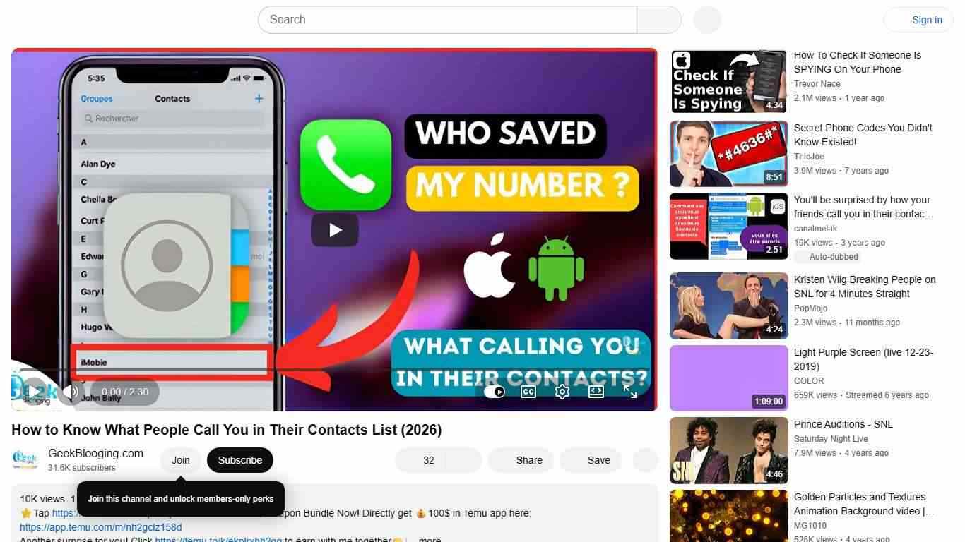How to Know What People Call You in Their Contacts List (2026) - YouTube